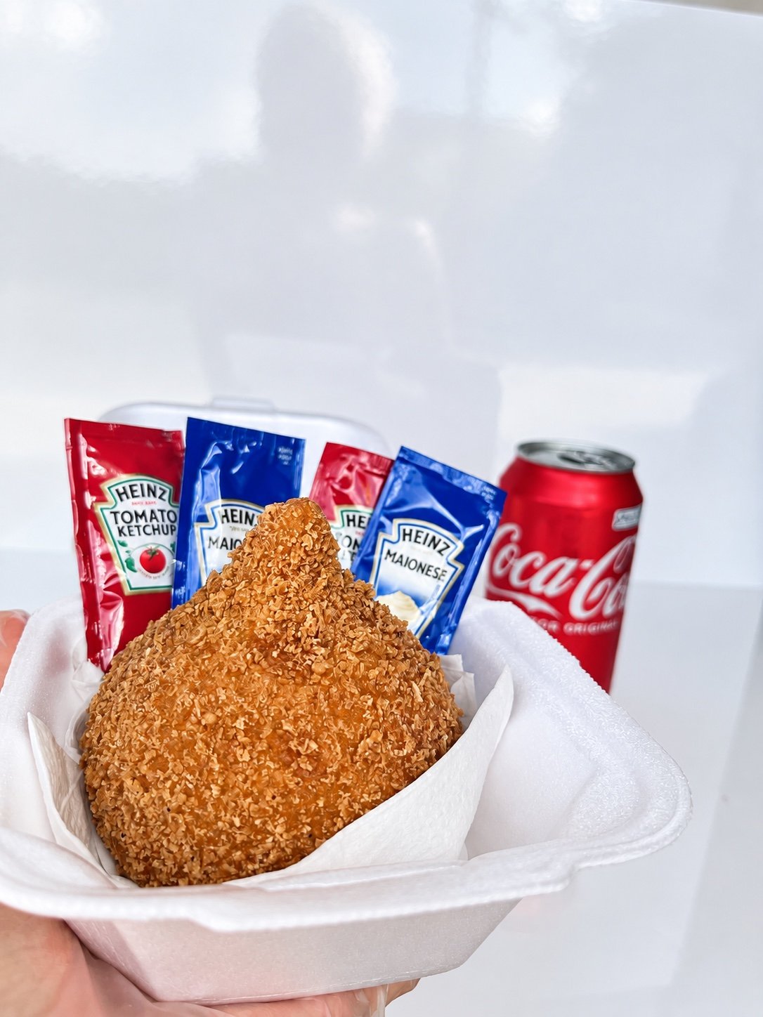 Coxinha de frango cremosa